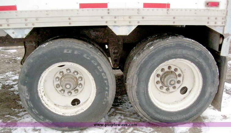 image for item 6822 1984 Timpte 42' double hopper grain trailer