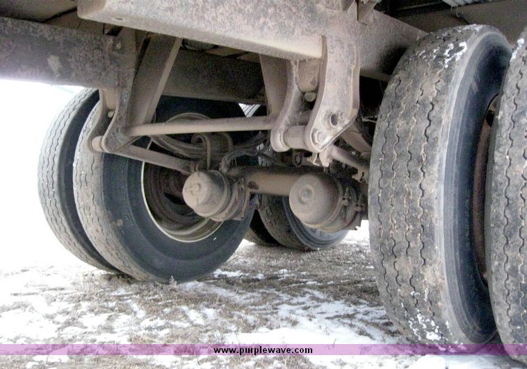 image for item 6822 1984 Timpte 42' double hopper grain trailer