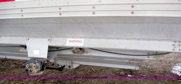 image for item 6822 1984 Timpte 42' double hopper grain trailer