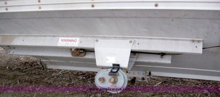 image for item 6822 1984 Timpte 42' double hopper grain trailer