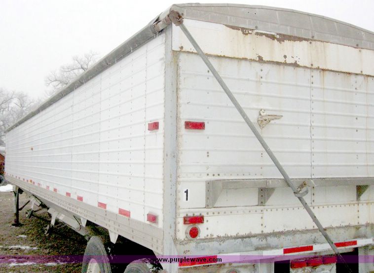 image for item 6822 1984 Timpte 42' double hopper grain trailer