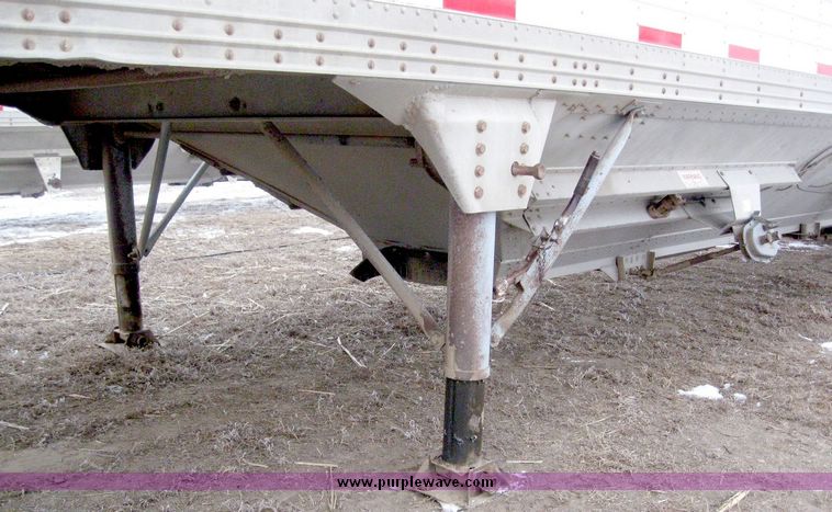 image for item 6822 1984 Timpte 42' double hopper grain trailer