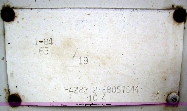 image for item 6822 1984 Timpte 42' double hopper grain trailer