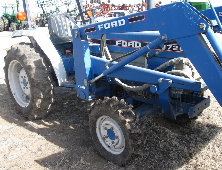 image for item 8036 1988 Ford 1720 tractor with loader