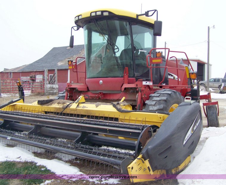 image for item 8602 2007 New Holland HW365 self propelled swather