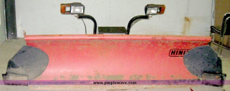 image for item 3743 Hiniker snow plow