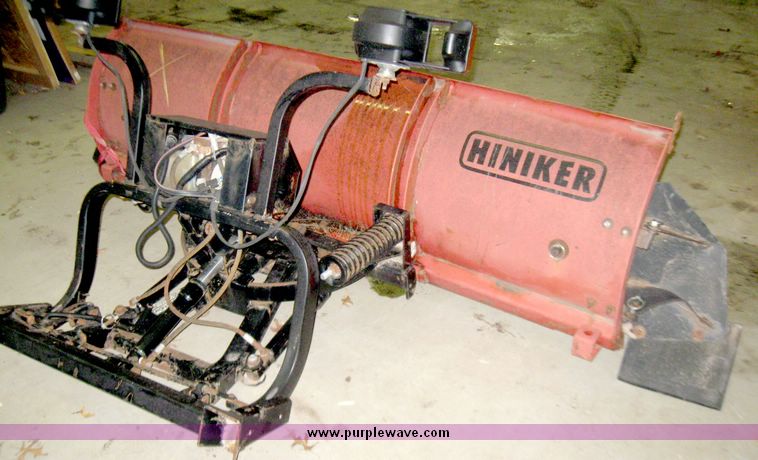 image for item 3743 Hiniker snow plow