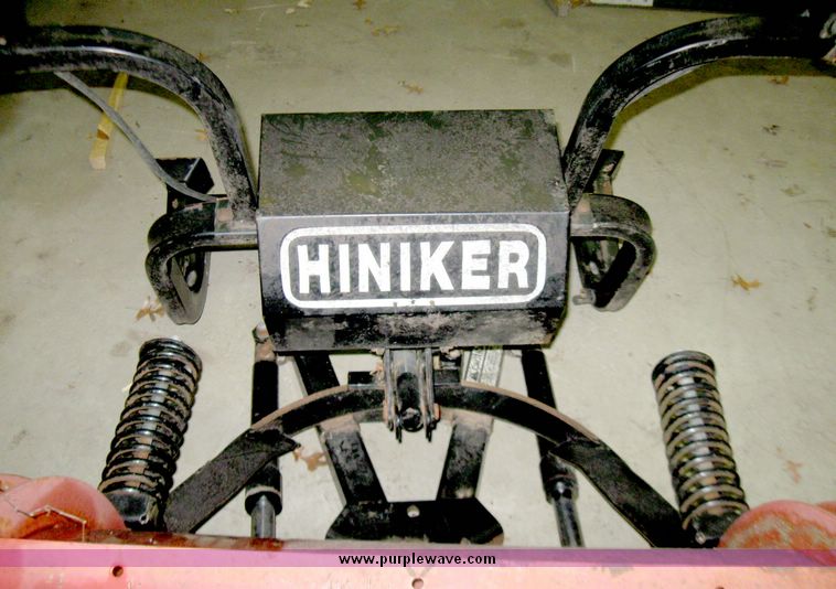 image for item 3743 Hiniker snow plow