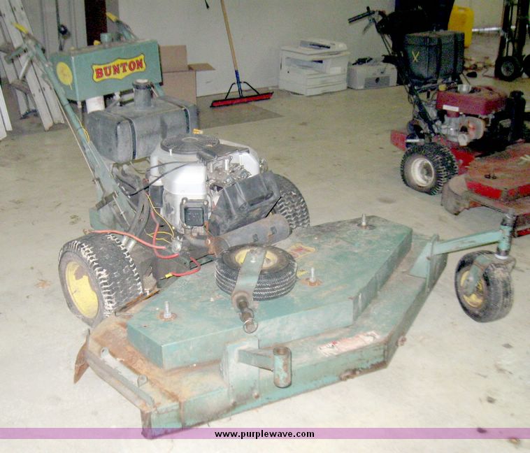 image for item 3744 Bunton commercial walk behind mower