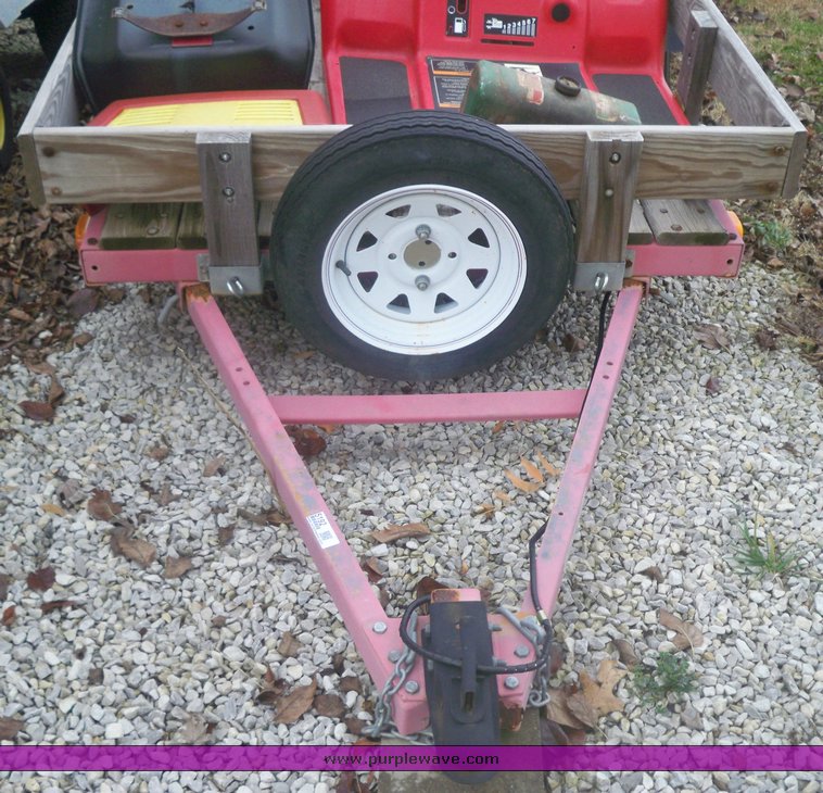 image for item 5192 Two wheel utility trailer