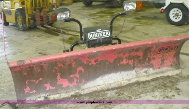 image for item 5257 Hiniker snow blade