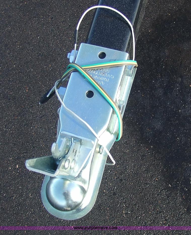 image for item 6622 Shop built single axle trailer