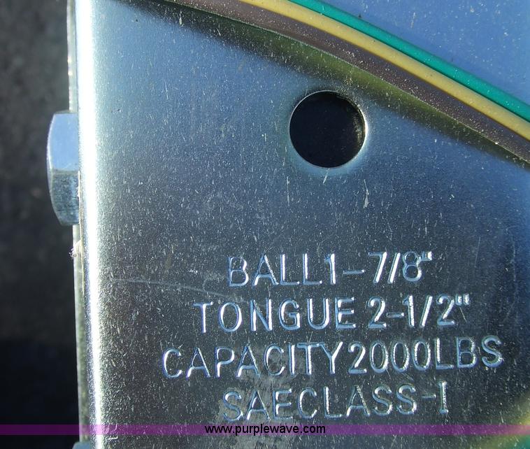 image for item 6622 Shop built single axle trailer