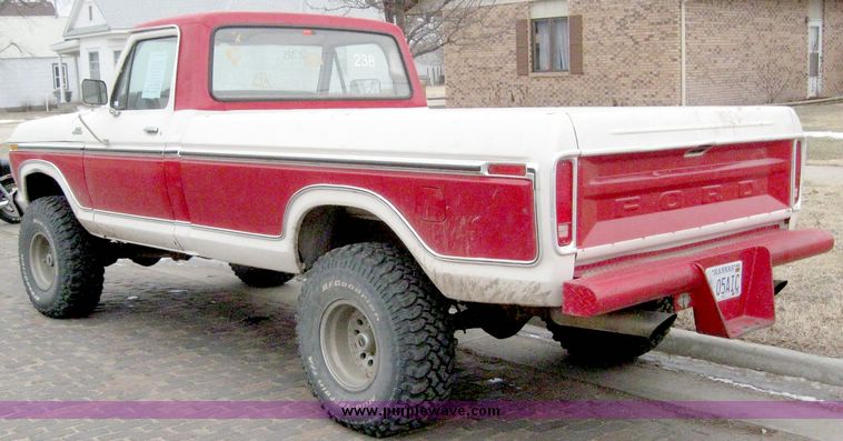 image for item 6806 1978 Ford F-150 custom pickup truck