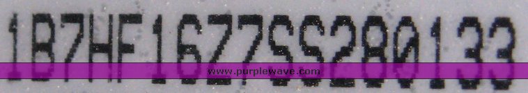 image for item 8981 1995 Dodge Ram 1500 pickup truck