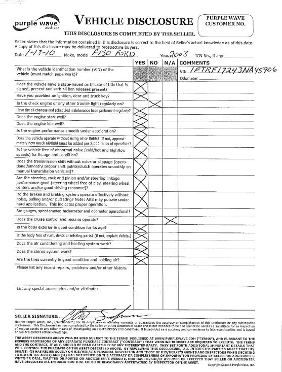 image for item 7039 2003 Ford Sport