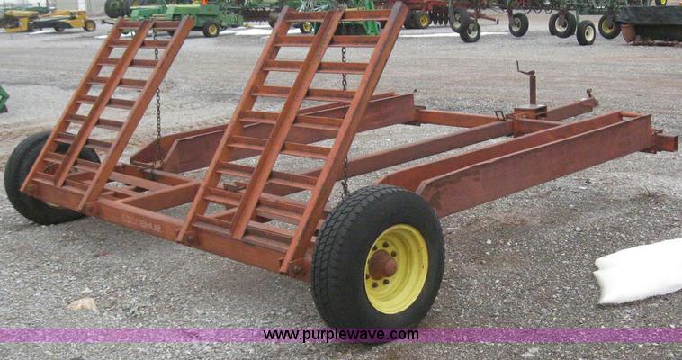 image for item 6841 Donahue single axle swather trailer