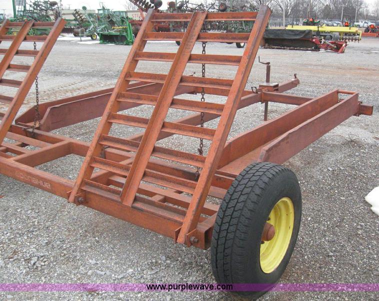 image for item 6841 Donahue single axle swather trailer