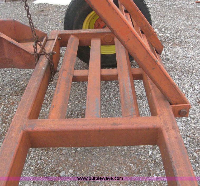 image for item 6841 Donahue single axle swather trailer