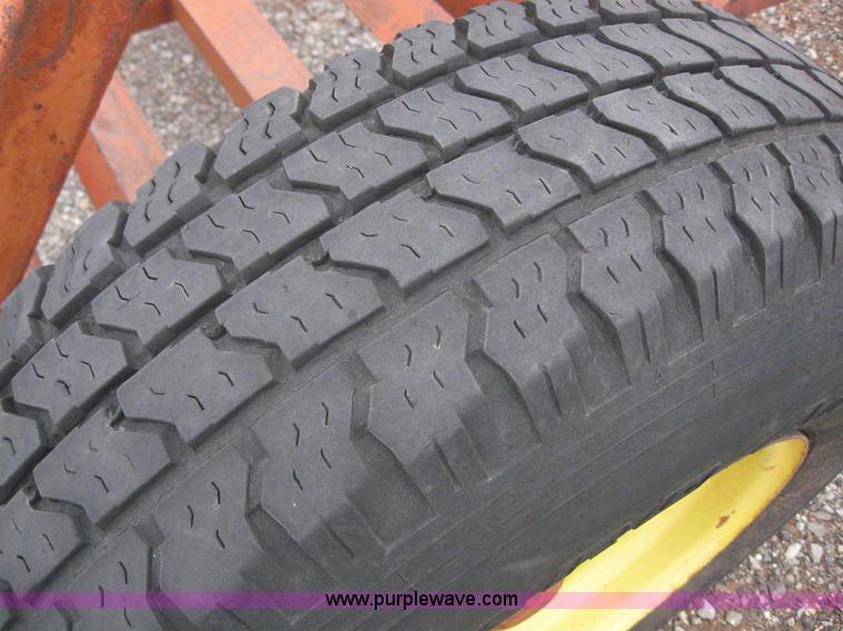 image for item 6841 Donahue single axle swather trailer