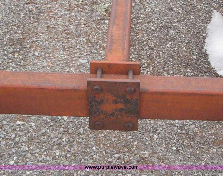 image for item 6841 Donahue single axle swather trailer