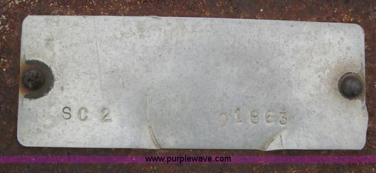 image for item 6841 Donahue single axle swather trailer