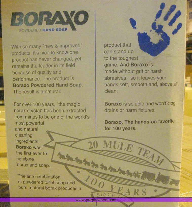 image for item 6848 (44) cases of Boraxo power hand soap