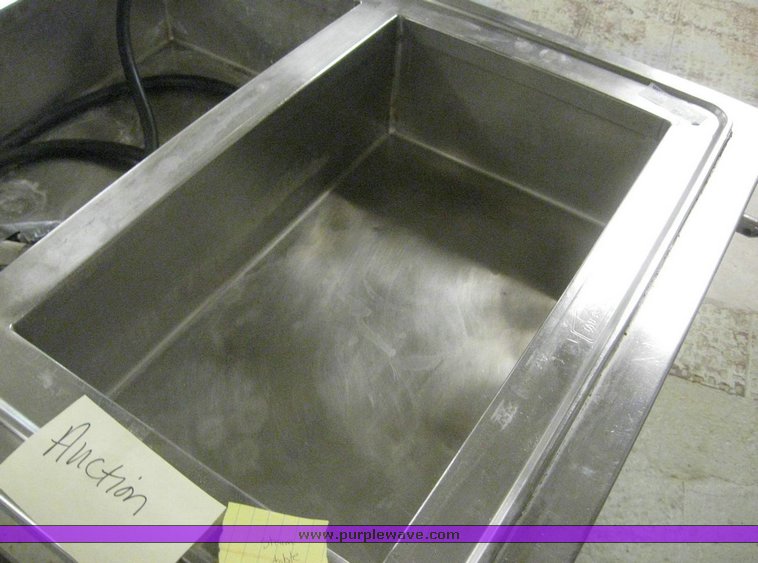 image for item 6855 Set n serve stainless steel steam table