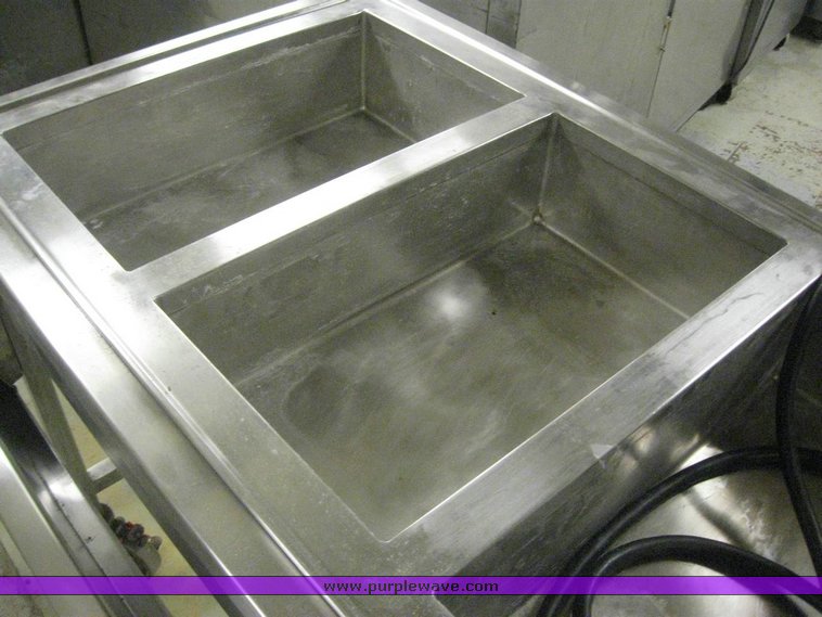 image for item 6855 Set n serve stainless steel steam table