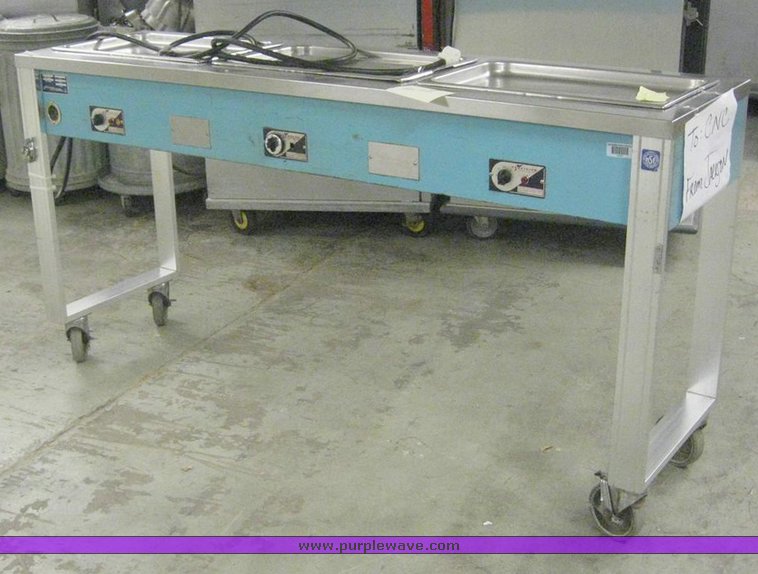 image for item 6859 Precision rolling steam table