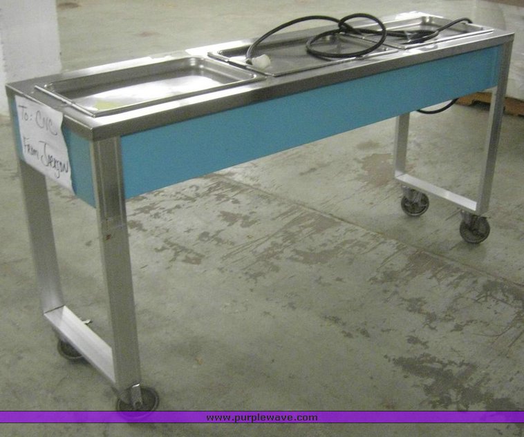 image for item 6859 Precision rolling steam table