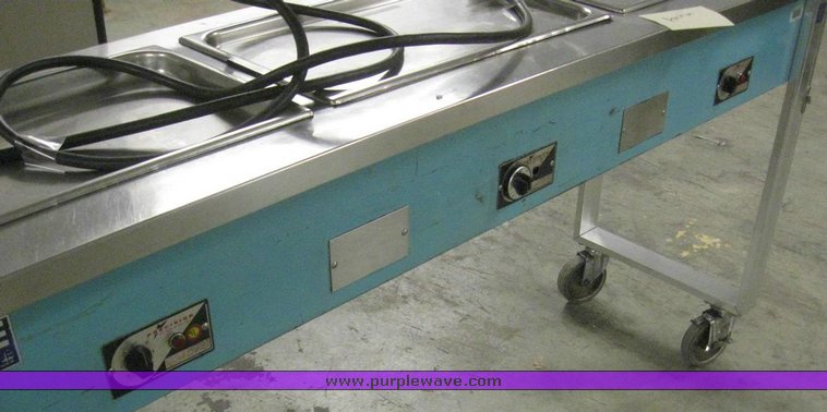 image for item 6859 Precision rolling steam table