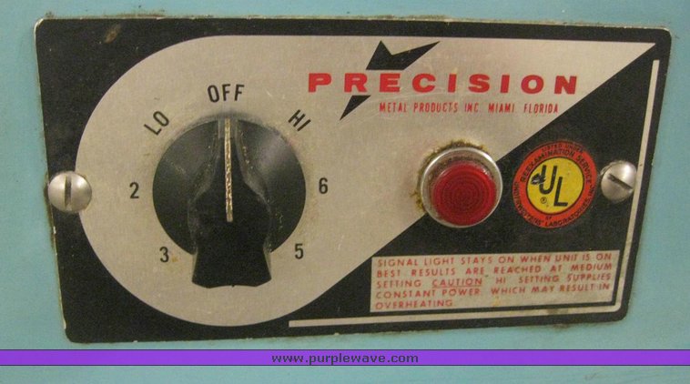 image for item 6859 Precision rolling steam table