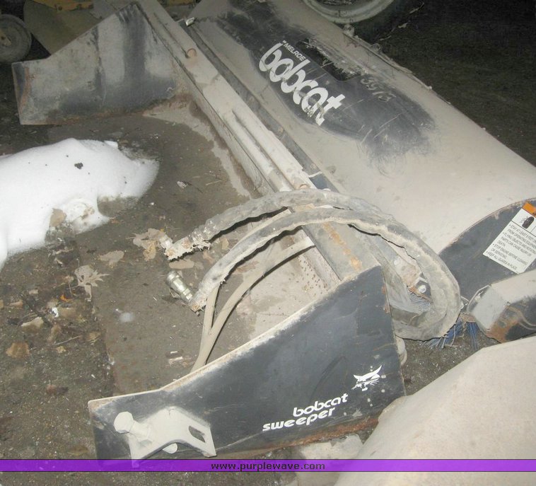 image for item 6860 Bobcat skid steer broom attachment