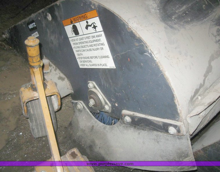 image for item 6860 Bobcat skid steer broom attachment