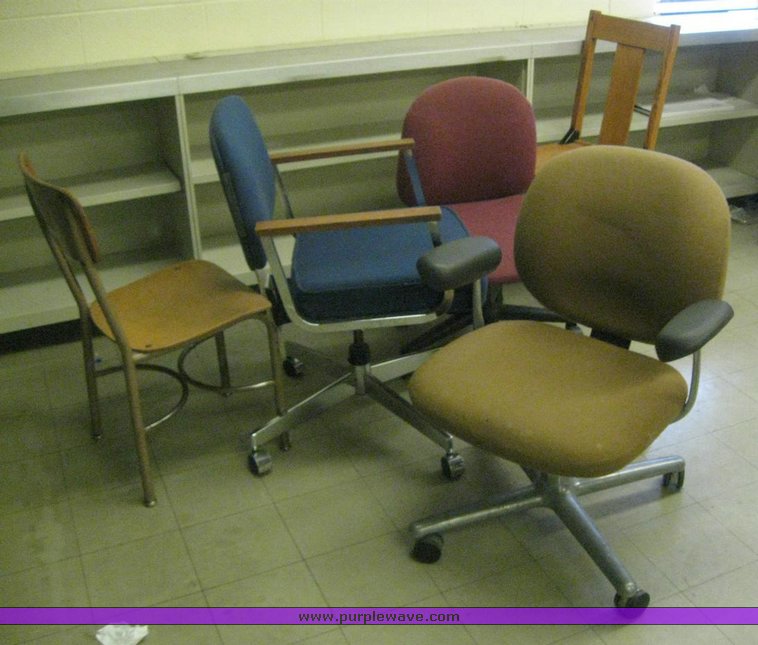 image for item 6868 Approximately 30 assorted office chairs