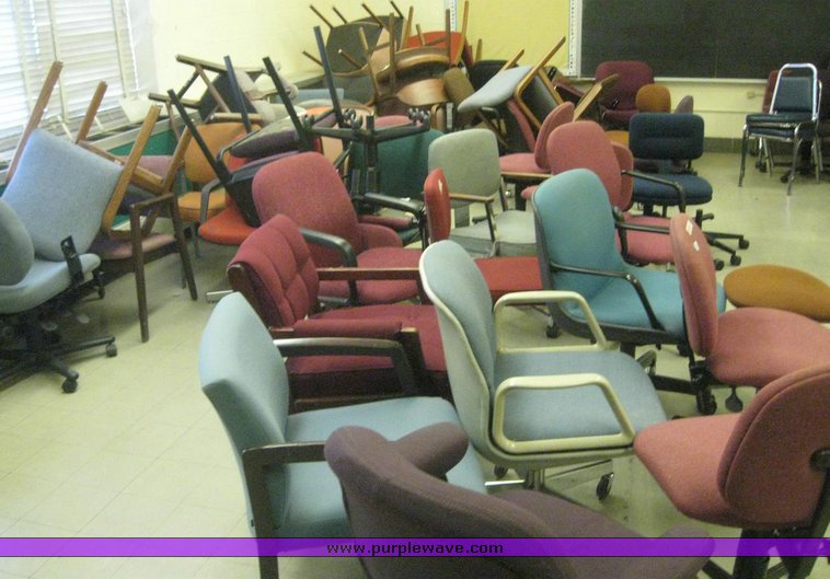 image for item 6868 Approximately 30 assorted office chairs