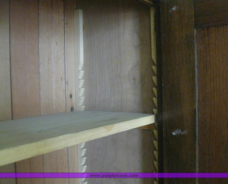 image for item 6872 Walnut cabinet