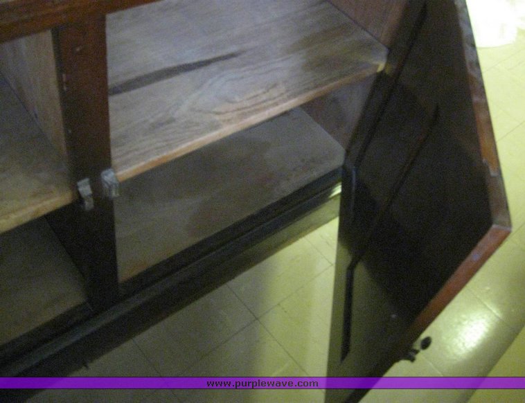 image for item 6872 Walnut cabinet