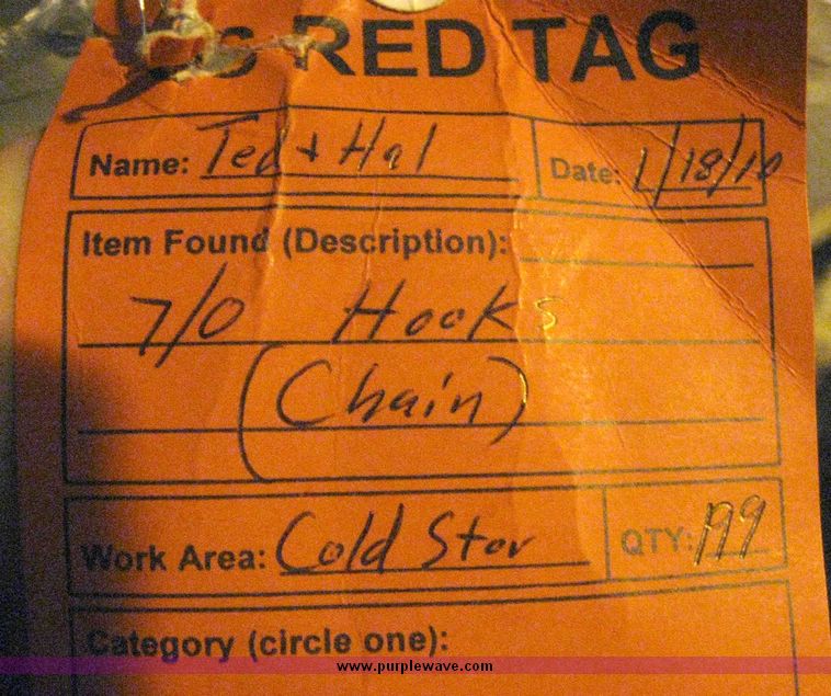 image for item 6884 (199) 7/0 tire chain hooks