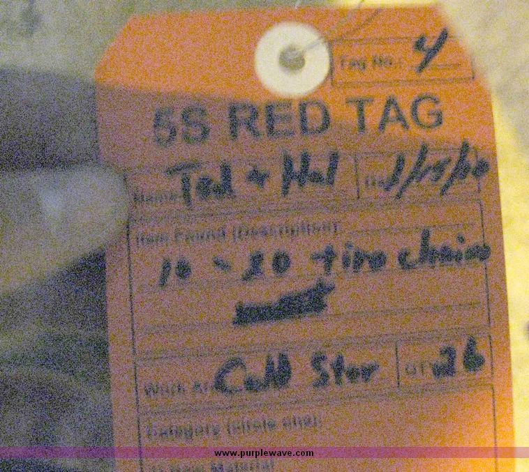 image for item 6887 (26) pairs of 10" x 20" tire chains