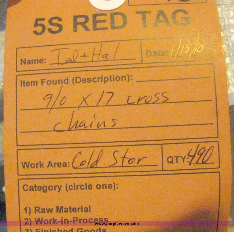 image for item 6888 (490) 9/0 x 17 cross chains