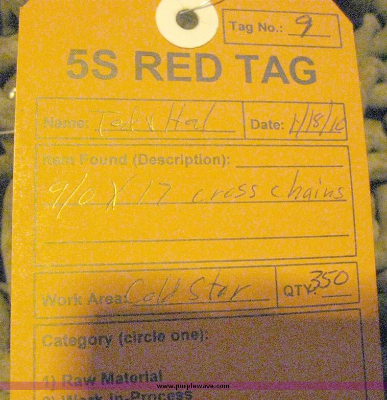 image for item 6889 (350) 9/0 x 17 cross chains