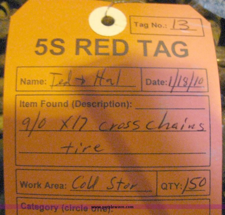 image for item 6890 (150) 9/0 x 17 cross chains