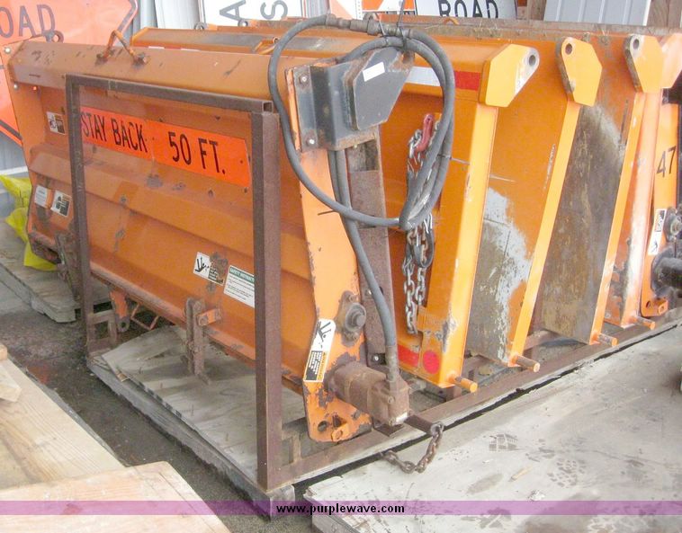 image for item 6893 Henderson 96XDDXLD salt and sand end gate spreader