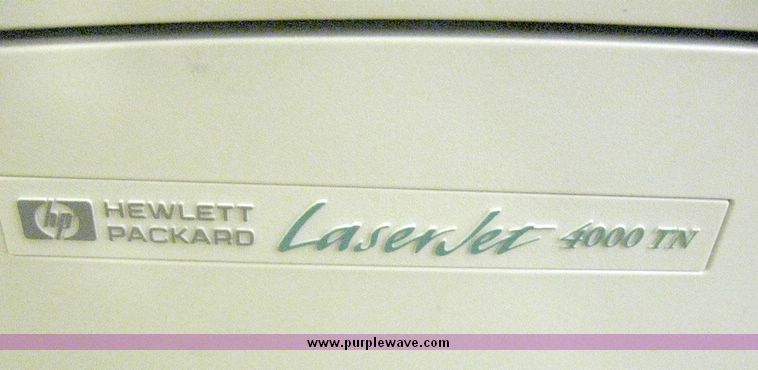 image for item 7674 HP LaserJet 4000TN printer