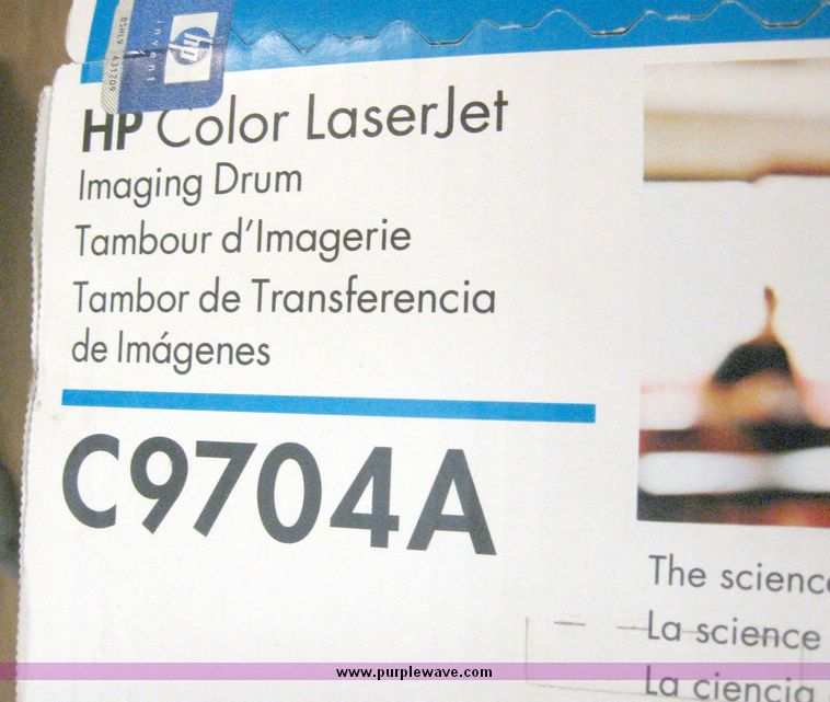 image for item 7676 HP 2500 color inkjet printer with imaging drum kit, manual and drivers