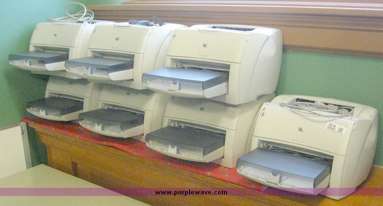 image for item 7679 (7) HP LaserJet 1300 printers