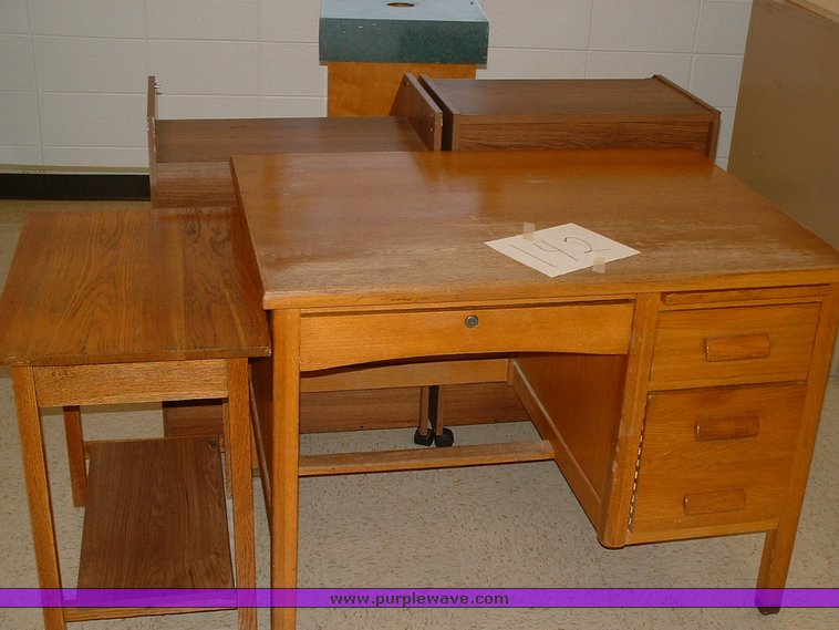 image for item 1010 Large assortment of office supplies and furniture