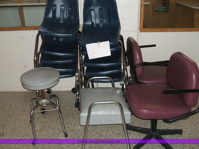 image for item 1012 Large assortment of furniture, office supplies, appliances, electronics, and household items